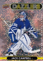 2021 Upper Deck Extended Series Dazzlers Orange #DZ-142 Jack Campbell