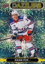 2021 Upper Deck Dazzlers Green Series 2 #DZ-81 Adam Fox