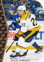 2021 Upper Deck 1994-95 Rookie Die-Cuts Series 2 #RDT-18 David Farrance