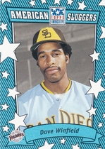 2002 Topps American Pie Sluggers Blue #11 Dave Winfield