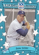 2002 Topps American Pie Sluggers Blue #15 Duke Snider