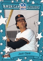 2002 Topps American Pie Sluggers Blue #24 Jack Clark