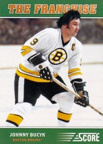 2012 Score Franchise Original Six #OS1 Johnny Bucyk