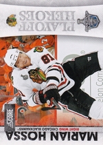 2010 Score Playoff Heroes #17 Marian Hossa