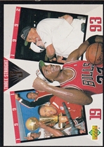 1993 Upper Deck SPs #SP4 Michael Jordan|Chicago Bulls Three Straight