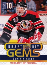 2009 Upper Deck Draft Day Gems #GEM8 Dominik Hasek
