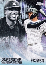 2018 Topps Chrome Superstar Sensations Refractor #SS-13 Giancarlo Stanton