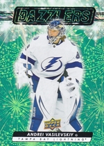 2023 Upper Deck Extended Dazzlers Green #DZ-148 Andrei Vasilevskiy