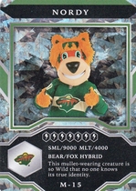2021 Upper Deck MVP Mascot Gaming Cards Sparkle #M-15 Nordy