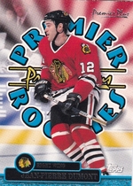 1999 Topps Premier Plus Premier Rookies #PR9 Jean-Pierre Dumont