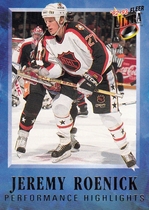 1992 Ultra Roenick #9 Changing the Guard