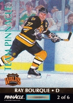 1992 Pinnacle Team Pinnacle #2 Ray Bourque|Chris Chelios
