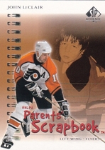 2000 SP Authentic Parents Scrapbook #PS6 John LeClair