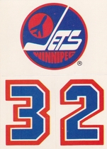1987 Topps Sticker Inserts #19 Winnipeg Jets