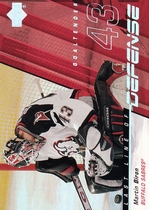 2002 Upper Deck Last Line of Defense #LL2 Martin Biron