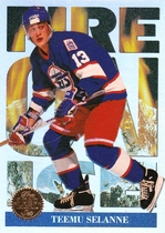 1994 Leaf Fire On Ice #12 Teemu Selanne