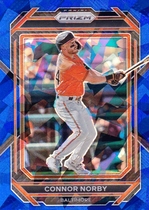 2023 Panini Prizm Blue Ice Prizm #162 Connor Norby