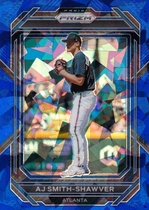 2023 Panini Prizm Blue Ice Prizm #6 Aj Smith-Shawver