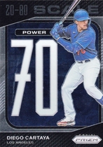 2023 Panini Prizm 20-80 Scale #SC10 Diego Cartaya