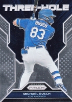2023 Panini Prizm Three-Hole #TH18 Michael Busch