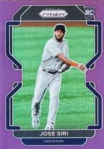 2022 Panini Prizm Purple Prizm #15 Jose Siri