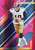 2004 Leaf Rookies and Stars Longevity Ruby #82 Marc Bulger