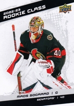 2022 Upper Deck 2022-23 Rookie Class Series 2 #RC-21 Mads Sogaard