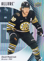 2023 Upper Deck Allure Black Rainbow #95 David Pastrnak