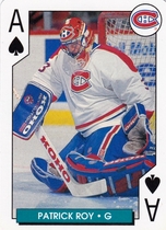 1995 NHL Aces Playing Cards #1S Patrick Roy