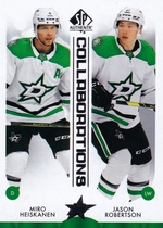 2023 SP Authentic Collaborations #C-14 Jason Robertson|Miro Heiskanen