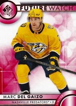 2023 SP Authentic Limited Red #166 Marc Del Gaizo