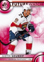 2023 SP Authentic Limited Red #189 Justin Sourdif