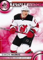 2023 SP Authentic Limited Red #191 Simon Nemec