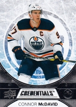 2021 Upper Deck Credentials #1 Connor Mcdavid