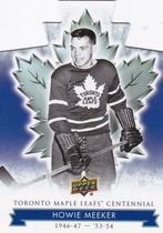 2017 Upper Deck Toronto Maple Leafs Centennial Blue Die-Cut #70 Howie Meeker