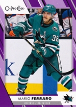 2023 Upper Deck O-Pee-Chee OPC Purple Border #278 Mario Ferraro