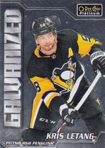 2022 Upper Deck O-Pee-Chee OPC Galvanized Platinum #G-12 Kris Letang