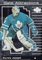 2000 Upper Deck Gate Attractions #GA11 Curtis Joseph