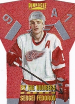 1996 Pinnacle By The Numbers #3 Sergei Fedorov