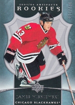 2005 Upper Deck Artifacts Update #263 James Wisniewski