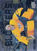 2022 Upper Deck Allure Blockers #BL-5 Juuse Saros