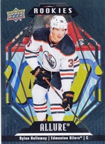 2022 Upper Deck Allure Black Rainbow #121 Dylan Holloway