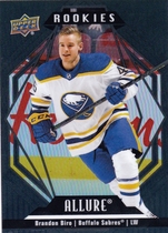 2022 Upper Deck Allure Black Rainbow #142 Brandon Biro