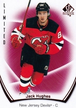 2021 SP Authentic Limited Red #49 Jack Hughes