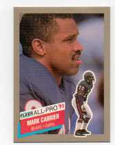 1991 Fleer All-Pros #17 Mark Carrier