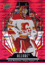 2022 Upper Deck Allure Red Rainbow #71 Jacob Markstrom