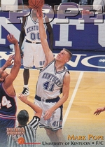 1996 Score Board Rookies #48 Mark Pope