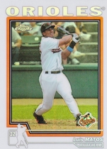 2004 Topps Chrome Refractors #193 Luis Matos