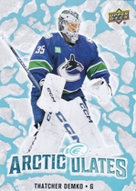 2024 Upper Deck Ice Arcticulates #AT-35 Thatcher Demko