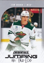 2024 Upper Deck Credentials Jumping on the Ice #JI-LO Liam Ohgren
